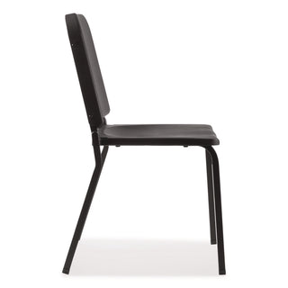 NPS® 8200 Series Melody Music Chair, Supports Up to 300 lbs, 17.5" Seat Height, Black Seat, Black Back, Black Base, 2/Pack (NPS82102)