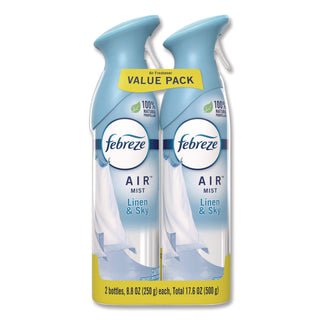 Febreze® AIR, Linen and Sky, 8.8 oz Aerosol Spray, 2/Pack (PGC17340PK)