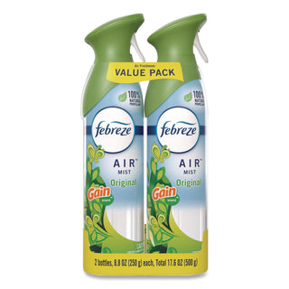 Febreze® AIR, Gain Original, 8.8 oz Aerosol Spray, 2/Pack (PGC17346PK)