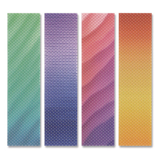 TPG Creations™ Zen Strips, Bumpy Gradient, Assorted Colors, 4/Pack (TPG854)
