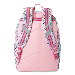 Accessory Innovations Adorable Dogs Life Backpack, 12" x 5" x 16", Tie-Dye Pink/Blue (AEIB22GC54187ST)