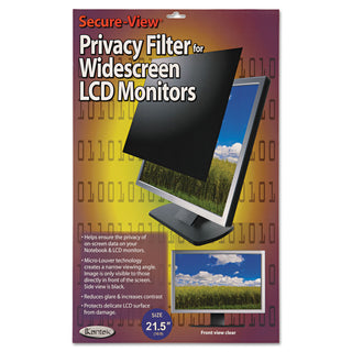 Kantek Secure View LCD Monitor Privacy Filter For 21.5" Widescreen (KTKSVL215W)