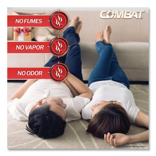 Combat® Roach Bait Insecticide, for Small and Large Roaches, 0.42 oz, 12 Bait Stations (DIA05701EA)