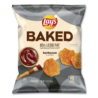 Frito-Lay Baked Variety Pack, Baked Cheetos/Baked Lays BBQ/Baked Lays Original/Baked Ruffles Cheddar Sour Cream, 30 Bags/BX, 2 Boxes/CT (LAY77325)