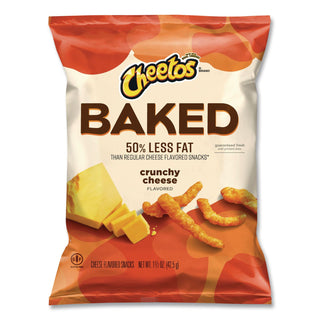 Frito-Lay Baked Variety Pack, Baked Cheetos/Baked Lays BBQ/Baked Lays Original/Baked Ruffles Cheddar Sour Cream, 30 Bags/BX, 2 Boxes/CT (LAY77325)