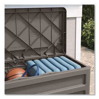 Suncast® Medium Deck Box, 73 gal, 46" x 23.75" x 25.5", Stoney (SUADB7500ST)