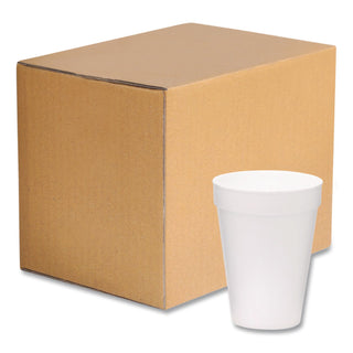 WinCup® Foam Drink Cups, 14 oz, White, 1,000/Carton (WCP221972)