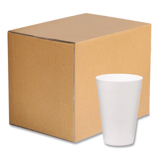 WinCup® Foam Drink Cups, 32 oz, White, 500/Carton (WCP221981)