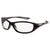 KleenGuard™ V40 HellRaiser Safety Glasses, Black Frame, Clear Lens (KIM20539)