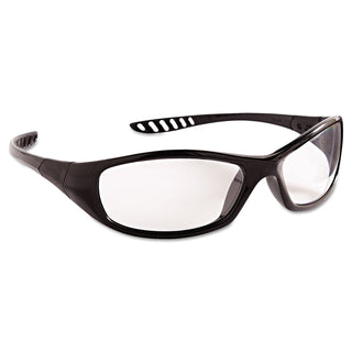 KleenGuard™ V40 HellRaiser Safety Glasses, Black Frame, Clear Anti-Fog Lens (KIM28615)