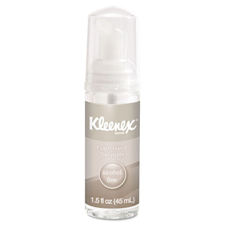 Kleenex® Alcohol-Free Foam Hand Sanitizer, 1.5 oz Pump Bottle, Unscented (KIM34136EA)