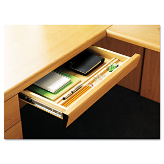 HON® Laminate Angled Center Drawer, 22w x 15.38d x 2.5h, Harvest (HON1522C)