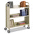 Safco® Steel Book Cart, Three-Shelf, 36w x 14.5d x 43.5h, Sand (SAF5358SA)