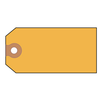 Avery® Unstrung Shipping Tags, Paper, 4 3/4 x 2 3/8, Yellow, 1,000/Box (AVE12325)