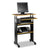 Safco® Adjustable Height Stand-Up Workstation, 29.5w x 22d x 49h, Cherry/Black (SAF1929CY)