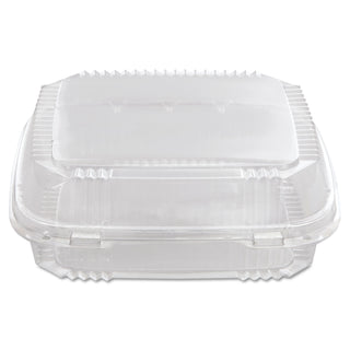 Pactiv Evergreen ClearView SmartLock Containers, 49oz, 8 13/64 x 8 11/32 x 2 29/32, 200/Carton (PCTYCI81120) (PACYCI81120)