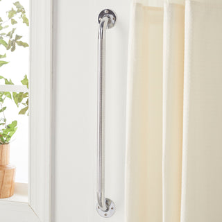 drive™ Wall Grab Bar Chrome Finish Knurled Steel (839763_BX)