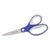 Westcott® KleenEarth Soft Handle Scissors, Pointed Tip, 7" Long, 2.25" Cut Length, Blue/Gray Straight Handle (ACM15553)