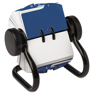 Rolodex™ Open Rotary Card File Holds 250 1 3/4 x 3 1/4 Cards, Black (ROL66700)
