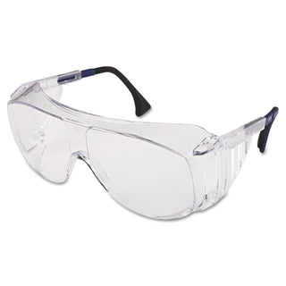 Honeywell Ultraspec 2001 OTG Safety Eyewear, Clear/Black Frame, Clear Lens (UVXS0112) (763-S0112)