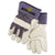 MCR™ Safety Mustang Leather Palm Gloves, Blue/Cream, X-Large, Dozen (MPG1935XL)