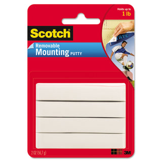 Scotch® Adhesive Putty, Removable, 2 oz (MMM860)