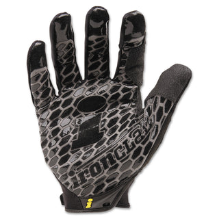 Ironclad Box Handler Gloves, Black, Large, Pair (IRNBHG04L)