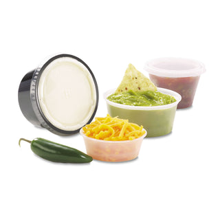 Fabri-Kal® Portion Cups, 2 oz, Clear, 250 Sleeves, 10 Sleeves/Carton (PC200FAB)