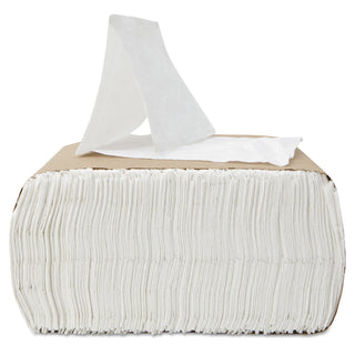 Boardwalk® Low-Fold Dispenser Napkins, 1-Ply, 7 x 12, White, 400/Pack, 20 Packs//Carton (BWK8316)