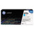 HP 650A, (CE271A) Cyan Original LaserJet Toner Cartridge (HEWCE271A)