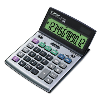 Canon® BS-1200TS Desktop Calculator, 12-Digit LCD Display (CNM8507A010)