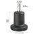 Master Caster® High Profile Bell Glides, B Stem, 110 lbs/Glide, 5/Set (MAS70175)