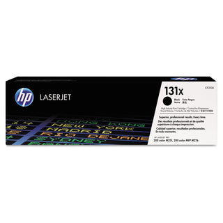 HP 131X, (CF210X) High Yield Black Original LaserJet Toner Cartridge (HEWCF210X)