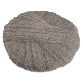 GMT Radial Steel Wool Pads, Grade 0 (fine): Cleaning & Polishing, 17 in Dia, Gray (GMT120170)
