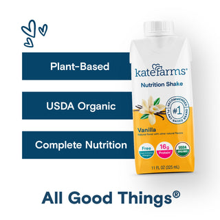 Kate Farms Nutrition Shake Oral Supplement Vanilla Flavor Liquid 11 oz. Carton (1170426_EA)