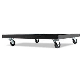 Alera® Stacking Chair Dolly, 22.44w x 22.44d x 3.93h, Black (ALESCCART)