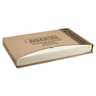 Bagcraft Grease-Proof Quilon Pan Liners, 16 3/8 x 24 3/8, White, 1000 Sheets/Carton (BGC030001) (BGC030001)