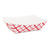 SCT® Paper Food Baskets, 1 lb Capacity, Red/White, Paper, 1,000/Carton (0413SOC)