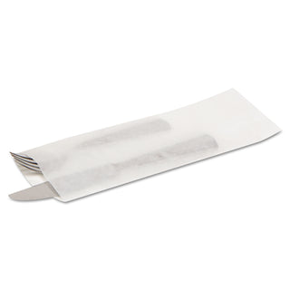 Bagcraft Silverware Bags, 2.25" x 10", White, 2,000/Carton (BGC300039)