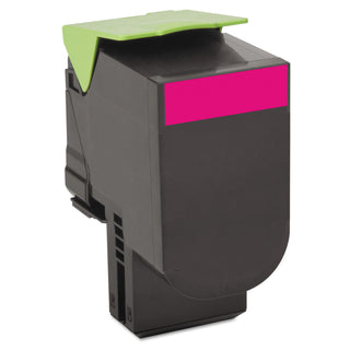 Lexmark™ 80C10M0 Return Program Toner, 1000 Page-Yield, Magenta (LEX80C10M0)