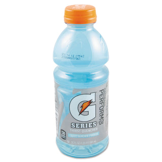 Gatorade® G-Series Perform 02 Thirst Quencher, Glacier Freeze, 20 oz Bottle, 24/Carton (QOC32486)
