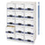 Bankers Box® STOR/DRAWER STEEL PLUS Extra Space-Savings Storage Drawers, Legal Files, 17" x 25.5" x 11.5", White/Blue, 6/Carton (FEL00312)