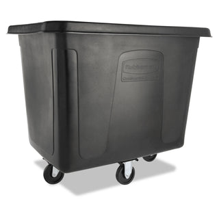 Rubbermaid® Commercial Cube Truck, 500 lbs Cap, Black (RCPFG461600BLA)