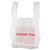 Barnes Paper Company Thank You High-Density Shopping Bags, 8" x 16", White, 2,000/Carton (8416THYOU)