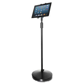Kantek Floor Stand for iPad and Other Tablets, Black (KTKTS890)