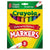 Crayola® Non-Washable Marker, Broad Bullet Tip, Assorted Colors, 8/Pack (CYO587708)