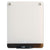 Iceberg Clarity Glass Personal Dry Erase Boards, Ultra-White Backing, 12 x 16 (ICE31120)