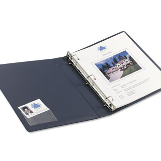 Avery® Self-Adhesive Top-Load Business Card Holders, 3.5 x 2, Clear, 10/Pack (AVE73720)