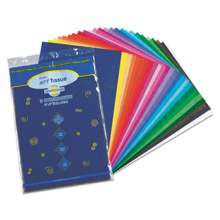 Pacon® Spectra Art Tissue, 10lb, 12 x 18, Assorted, 50/Pack (PAC58520)