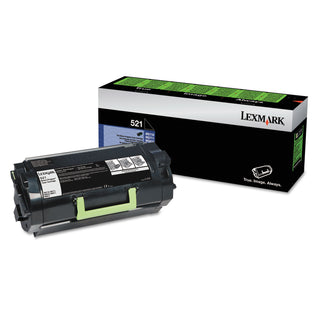 Lexmark™ 52D1000 Toner, 6000 Page-Yield, Black (LEX52D1000)